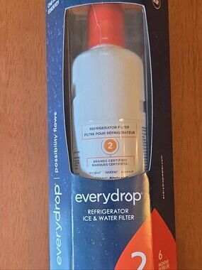 Everydrop Refrigerator Ice & Water Filter - White with Red Cap